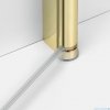 New Trendy New Soleo Light Gold 80x195 cm drzwi wnękowe wspornik skośny złoty połysk/szkło przejrzyste D-0838A